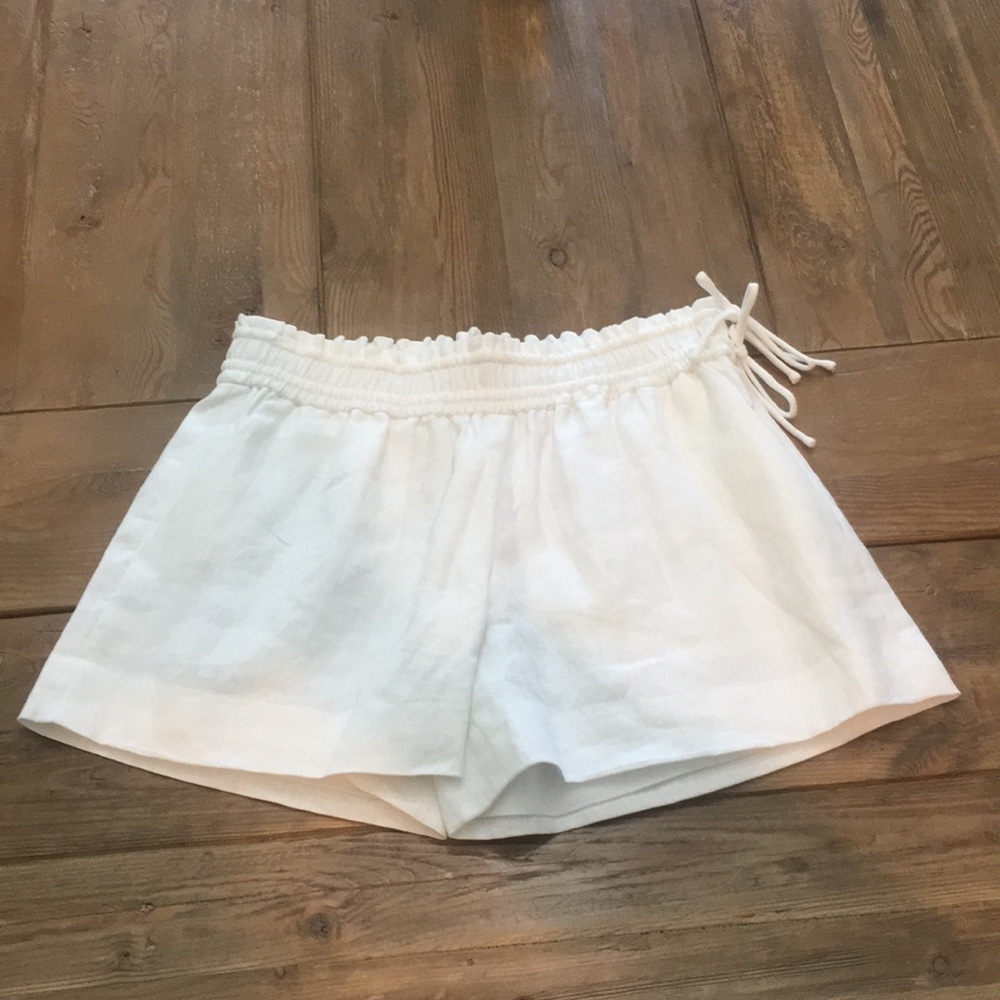 JCrew Linen Pull On Shorts